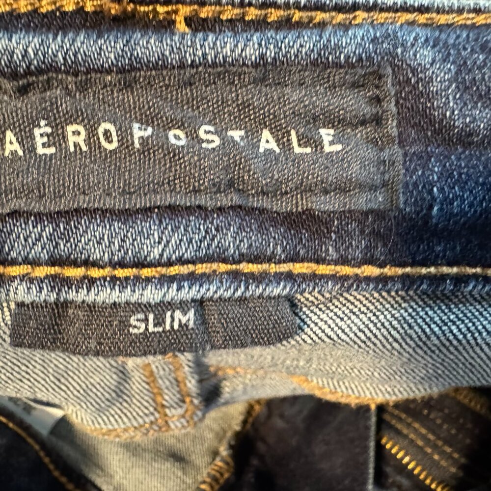 Aeropostale Jeans, Men 38x32, Slim Fit - Picture 4 of 5